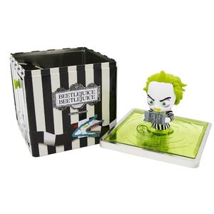Beetlejuice popcorn tin